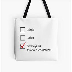 Crushing on Deepika Padukone Tote Bag