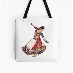 Bajirao Mastani - Deepika Padukone All Over Print Tote Bag