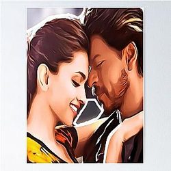 Shahrukh Khan Deepika Padukone Poster