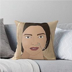 Deepika Padukone Mastani Throw Pillow