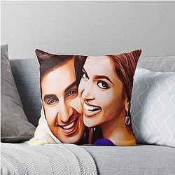 Ranbir Kapoor and Deepika Padukone Throw Cushion