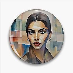 Colorful sketch with Deepika Padukone