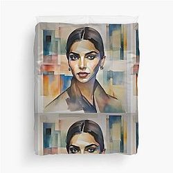 colorful duvet cover with Deepika Padukone