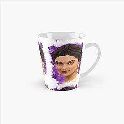 Deepika Padukone Bollywood Star Digital Painting Tall Mug