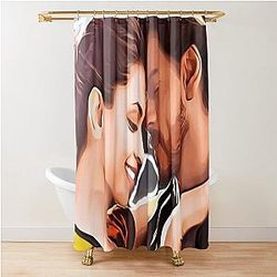 Shah Rukh Khan and Deepika Padukone Shower Curtain