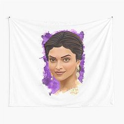 Deepika Padukone Digital Painting Tapestry