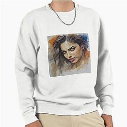Watercolor image with Deepika Padukone Sweatshirt