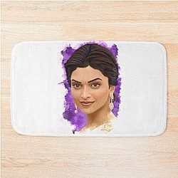 Deepika Padukone Painting Bath Mat