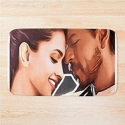 Shah Rukh Khan and Deepika Padukone Bath Mat