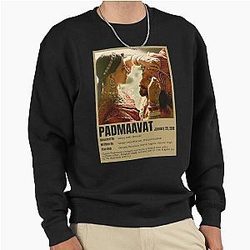 Bollywood Movie Padmaavat Ranveer Singh Deepika Padukone Shahid Kapoor Sweatshirt