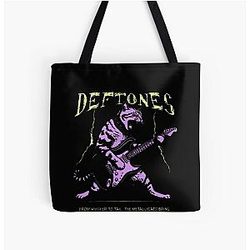 Art Deftones All Overprint Tote Bag