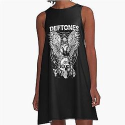 deftones A-Line Dress
