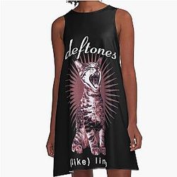 Art, Deftones A Line Dress