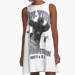 Deftones - New York MetLife Stadium A-Line Dress