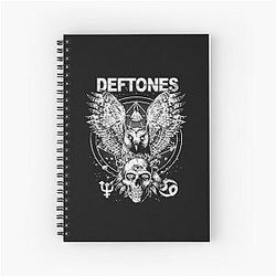 Deftones Spiral Notebook