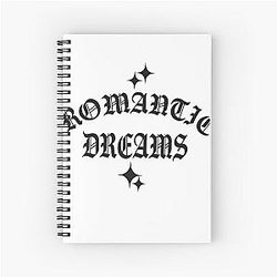 Deftones Romance Spiral Notebook