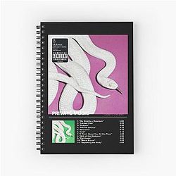 Art Deftones Spiral Notebook