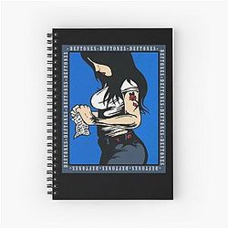 Deftones Spiral Notebook