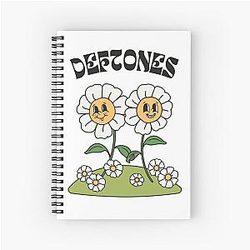 Art Deftones Spiral Notebook