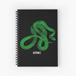 Deftones Spiral Notebook
