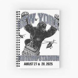Deftones Eyes New York Stadium Spiral Notebook