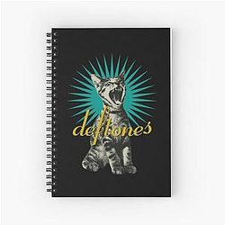 Deftones Spiral Notebook