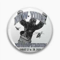 Deftones New York MetLife Stadium Pin