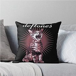 Art Deftones Throw Pillow