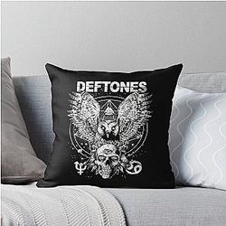 Deftones Throw Pillow