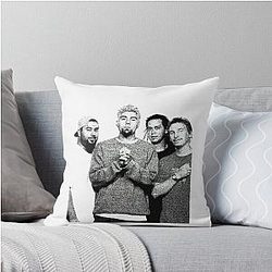 Art and Deftones Throw Pillow