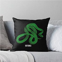 Deftones Throw Pillow