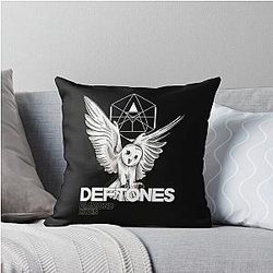 Deftones Throw Pillow