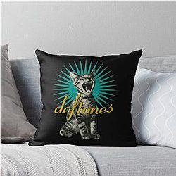 Deftones Throw Pillow