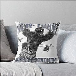 Deftones New York MetLife Stadium Throw Pillow