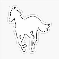 Deftones White Horse Sticker