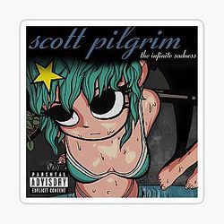 Scott Pilgrim Deftones Sticker