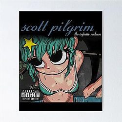 Scott Pilgrim Deftones Poster