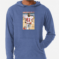 Deion Sanders is the only person to play in a Super Bowl and World Series Deion Sanders Hoodies