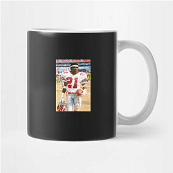 Deion Sanders is the only person to play in a Super Bowl and World Series Deion Sanders Mugs