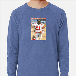 Deion Sanders is the only person to play in a Super Bowl and World Series Deion Sanders Sweatshirts