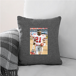 Deion Sanders is the only person to play in a Super Bowl and World Series Deion Sanders Pillows Cover