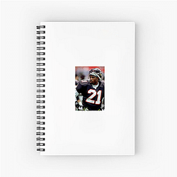 Deion Sanders is an American football coach Deion Sanders Notebook