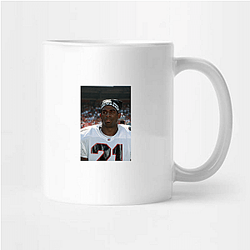 Deion Sanders also played professional baseball Deion Sanders Mugs