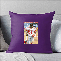 Deion Sanders is the only person to play in a Super Bowl and World Series Deion Sanders Pillows Cover