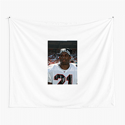 Deion Sanders also played professional baseball Deion Sanders Tapestries