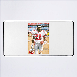 Deion Sanders is the only person to play in a Super Bowl and World Series Deion Sanders Mouse Pads