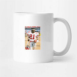 Deion Sanders is the only person to play in a Super Bowl and World Series Deion Sanders Mugs