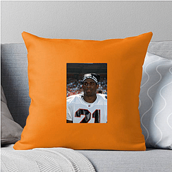 Deion Sanders also played professional baseball Deion Sanders Pillows Cover