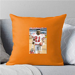 Deion Sanders is the only person to play in a Super Bowl and World Series Deion Sanders Pillows Cover