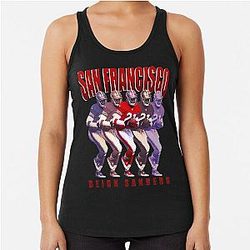 Deion Sanders San Francisco 49ers Racerback Tank Top